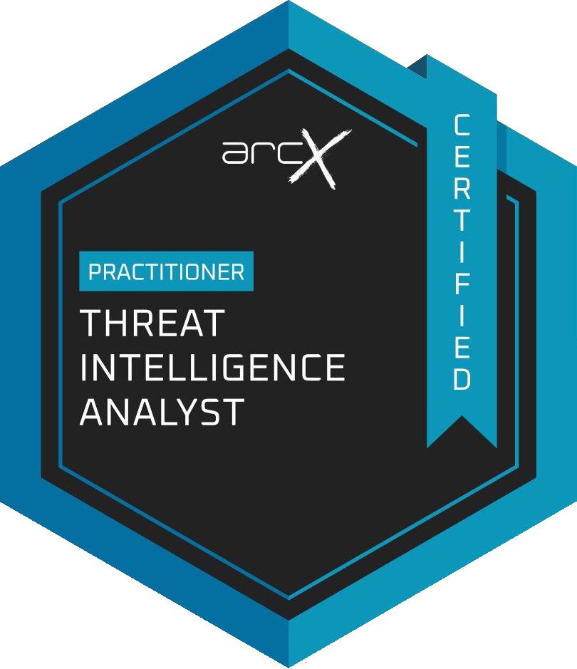 arcX - Practitioner Threat Intelligence Analyst (PTIA)